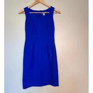 Banana Republic Royal Blue Sheath Dress Petite 0